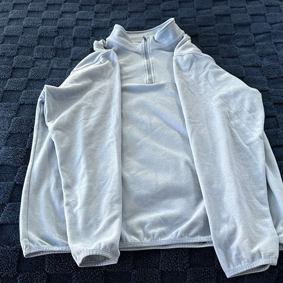 Willit Men's Light Gray Zip-Up Sweater - Picture 3 of 6